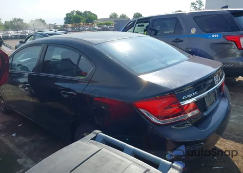 2013 Honda Civic Ex from USA, damaged, VIN 19XFB2F80DE035776